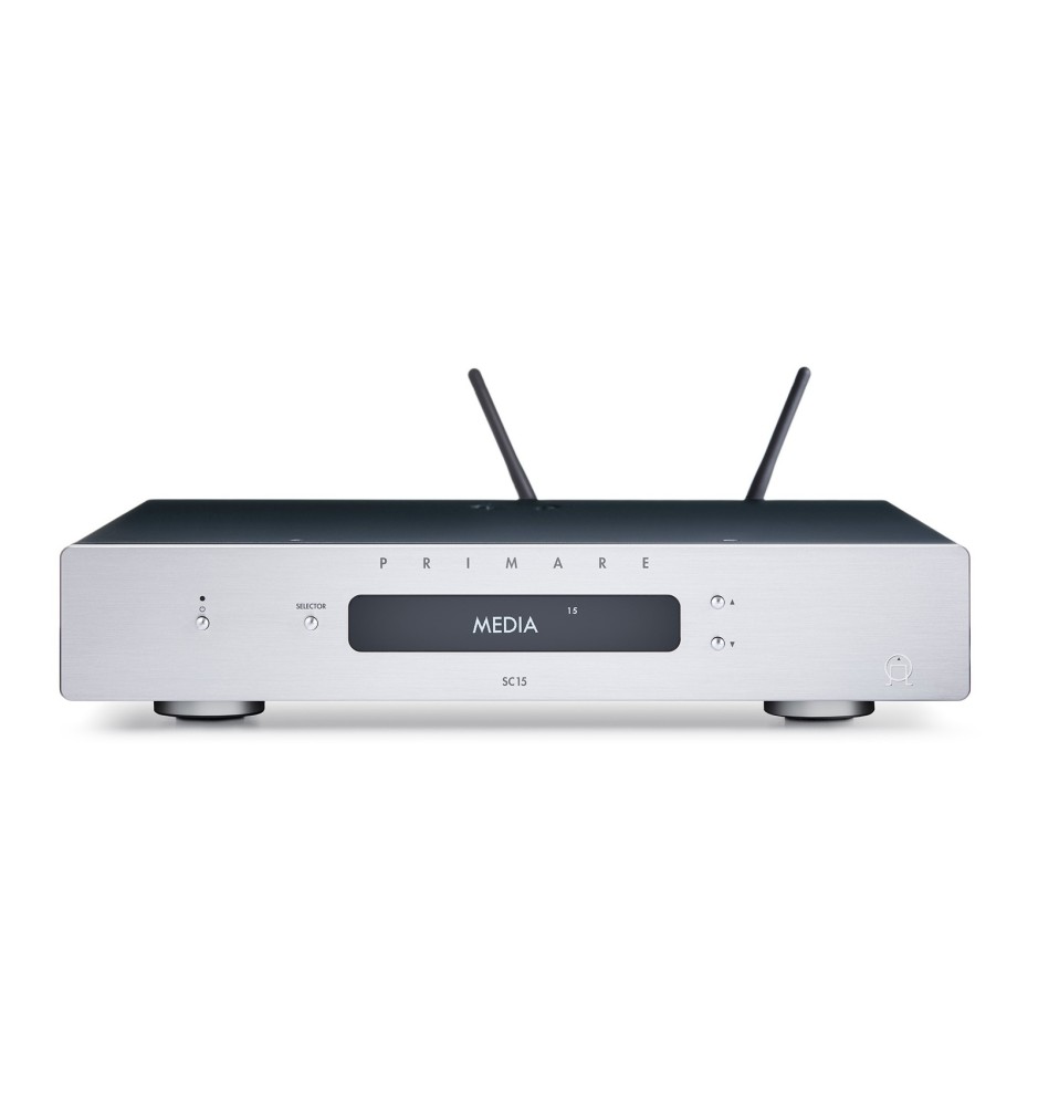 Primare SC15 Prisma MK2 - Przedwzmacniacz stereo z DAC i odtwarzaczem sieciowym - Pilot zdalnego sterowania i dwa warianty kolorystyczne
