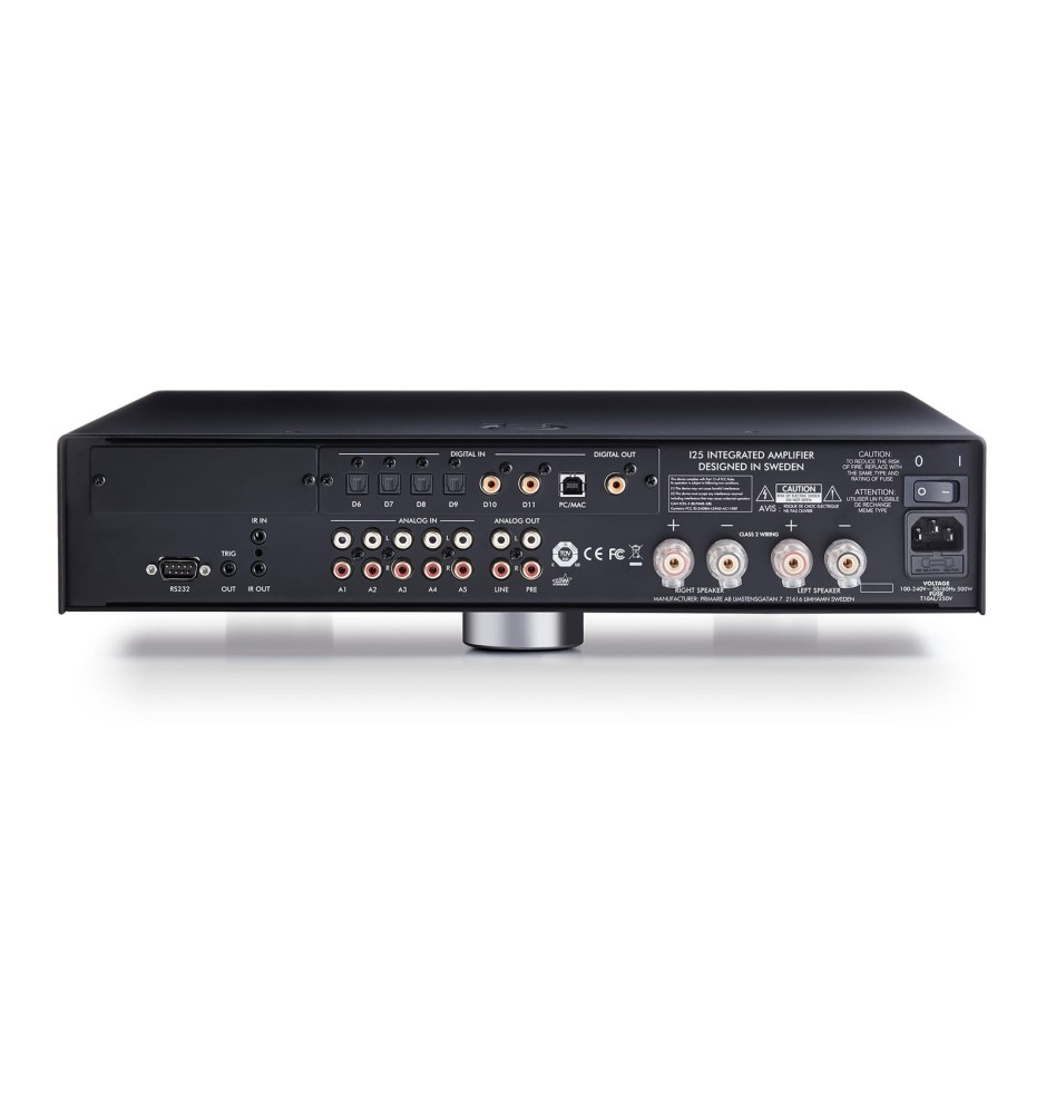 Primare I25 DAC DM36 - Modularny wzmacniacz zintegrowany z DAC - Gotowy na rozbudowę o moduł Prisma
