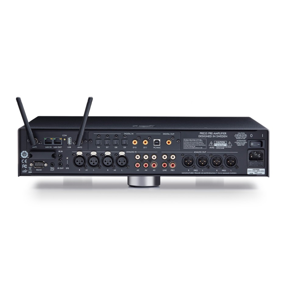 Primare PRE35 Prisma DM36 - Flagowy przedwzmacniacz z DAC i Prisma - Platforma Prisma i bezprzewodowa łączność WiSA