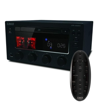 TAGA HARMONY HTR-1000CD - Wzmacniacz hybrydowy z odtwarzaczem CD