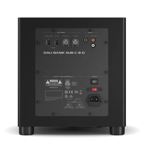Dali Basik Sub C-8 D - Subwoofer aktywny 8" do kina domowego
