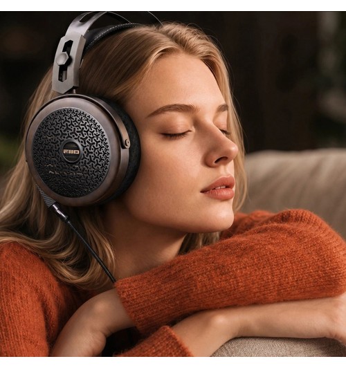 FiiO FT15 - Słuchawki nauszne planarne otwarte Hi-Res Audio