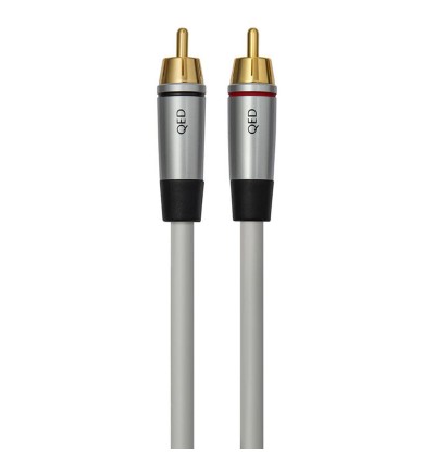 QED Performance Audio RCA Interconnect QE7701 - Kabel interkonekt audio 2x RCA - 2x RCA 0,75m