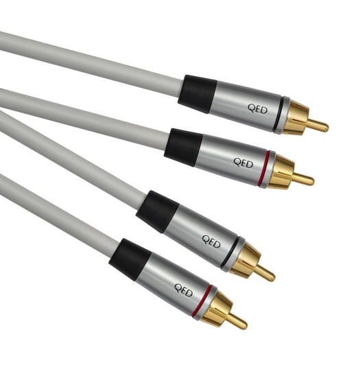 QED Performance Audio RCA Interconnect QE7707 - Kabel interkonekt audio 2x RCA - 2x RCA 3m