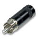 Niklowany wtyk RCA REAN / Neutrik NYS 352B