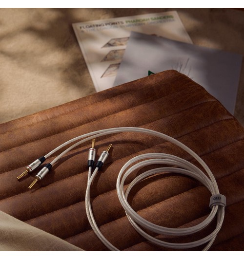 QED Performance Speaker Cable QE7601 - Komplet konfekcjonowanych kabli głośnikowych 2.5 mm² (AWG14) 2 x 2m