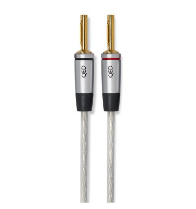 QED Performance Speaker Cable QE7607 - Komplet konfekcjonowanych kabli głośnikowych 2.5 mm² (AWG14) 2 x 5m
