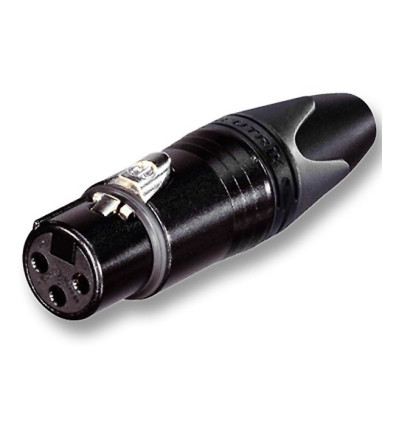 Wtyk XLR 3-pinowy żeński Neutrik NC3FXX-BAG