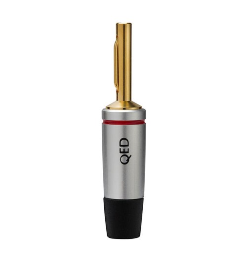QED Performance Plugs QE7631 - Pozłacany wtyk głośnikowy bananowy