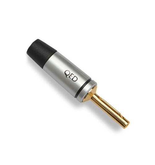 QED Performance Plugs QE7631 - Pozłacany wtyk głośnikowy bananowy