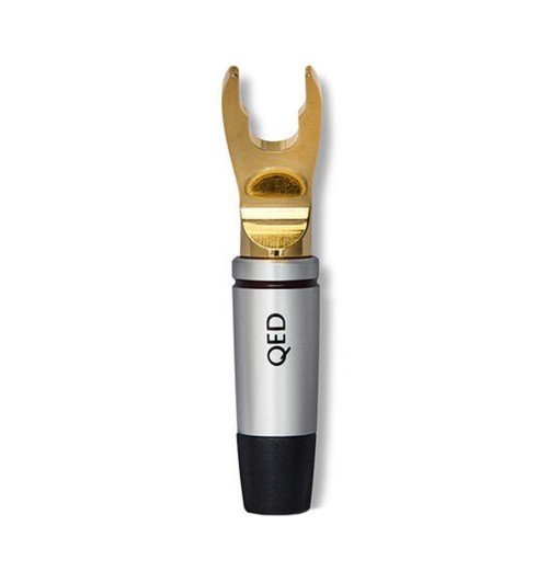 QED Performance Spades QE7634 - Pozłacany wtyk głośnikowy widełkowy