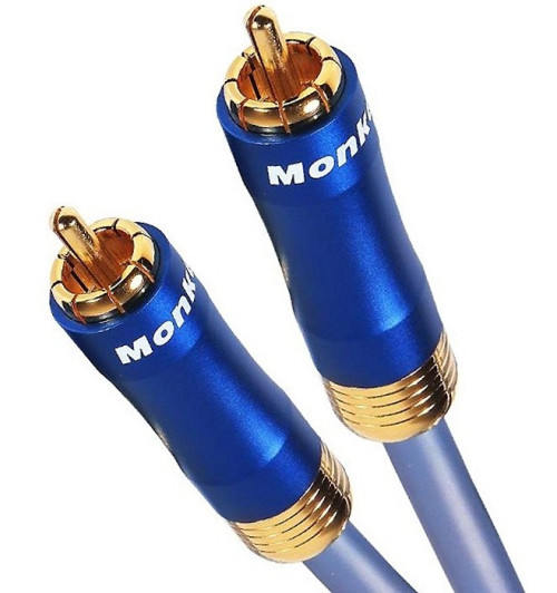 Kabel audio 1RCA do subwoofera MonkeyCable Clarity MCYSUB