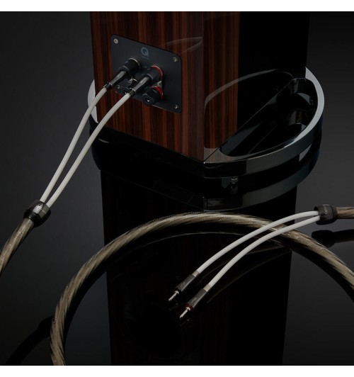 QED Signature Supremus ZR QE0013 - Komplet konfekcjonowanych kabli głośnikowych Hi-End 2 x 2,5m