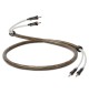 QED Signature Supremus ZR QE0014 - Komplet konfekcjonowanych kabli głośnikowych Hi-End 2 x 3m