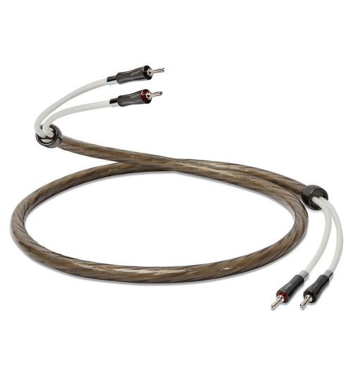 QED Signature Supremus ZR QE0015 - Komplet konfekcjonowanych kabli głośnikowych Hi-End 2 x 4m