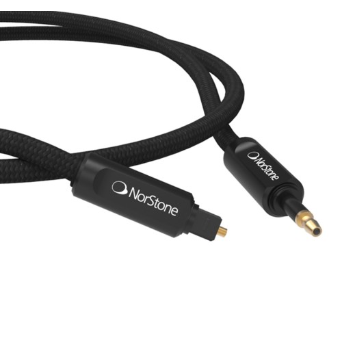NorStone Arran Optic Mini-Jack kabel optyczny Toslink - mini Jack 3,5mm 0,75m | WYSYŁKA 24h