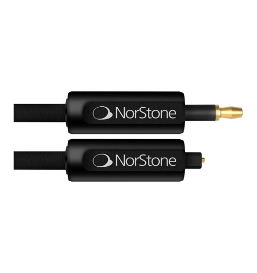 NorStone Arran Optic Mini-Jack kabel optyczny Toslink - mini Jack 3,5mm 0,75m | WYSYŁKA 24h