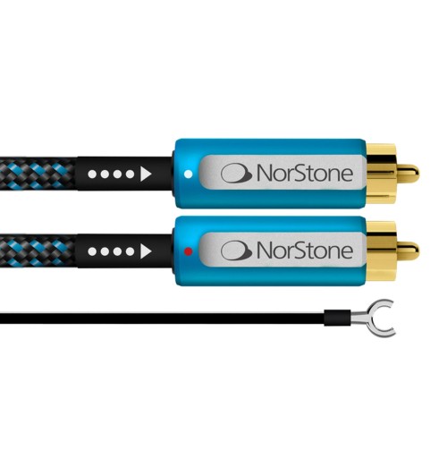NorStone Skye RCA + Ground Wire interkonekt 2 RCA + uziemienie 0,6m | WYSYŁKA 24h