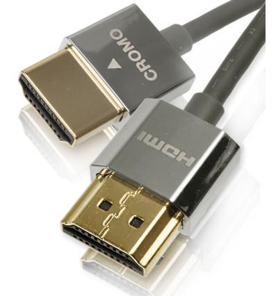 Kabel (przewód) HDMI Cromo Slim Lindy 41669 - 0.3m