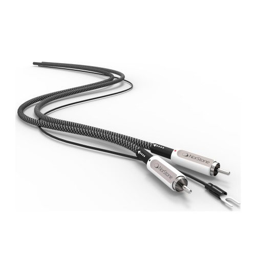 NorStone Jura RCA + Ground Wire interkonekt 2 RCA + uziemienie 1m | WYSYŁKA 24h