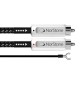 NorStone Jura RCA + Ground Wire interkonekt 2 RCA + uziemienie 1,5m | WYSYŁKA 24h