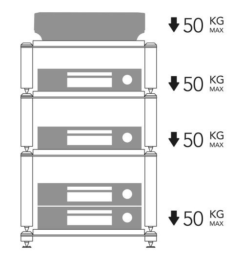 NorStone COPENHAGEN 3 moduł stolika Hi-Fi Audio | WYSYŁKA 24h