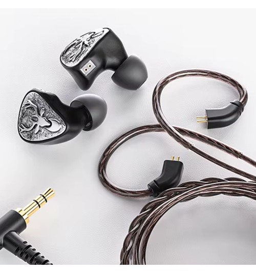 FiiO FH3 Lumi - Hybrydowe słuchawki dokanałowe 1DD + 2BA IEM Hi-Res