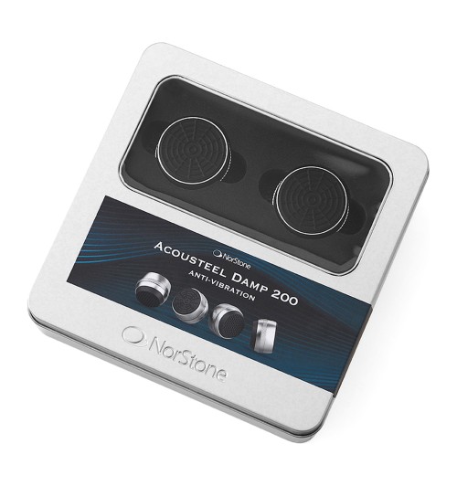 NorStone ACOUSTEEL DAMP 200 absorbery antywibracyjne pod sprzęt audio | WYSYŁKA 24h