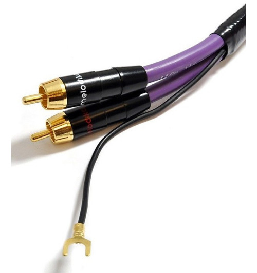 Kabel gramofonowy 2xRCA Phono Melodika MDPH