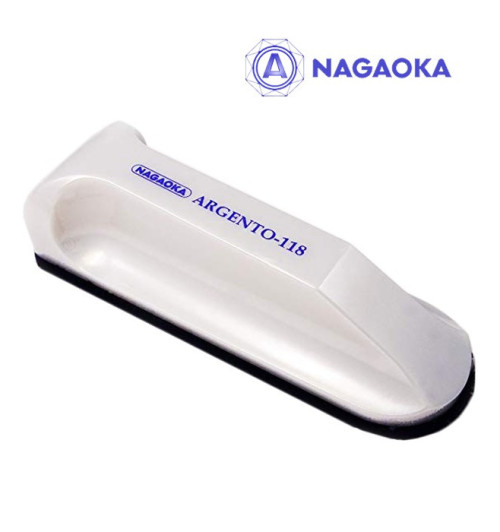 Nagaoka Argento CL-118 – Welurowa szczotka do czyszczenia płyt winylowych