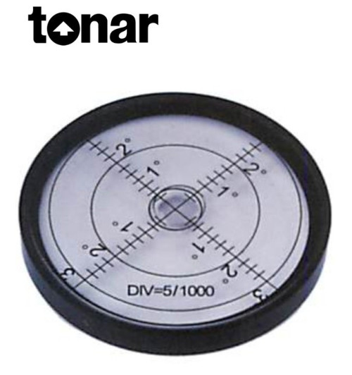 Tonar Luxlevel Black – poziomica gramofonowa