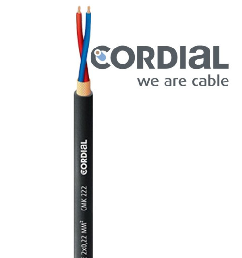 Cordial CMK 222 0.22mm2 - Kabel mikrofonowy szpula 100m