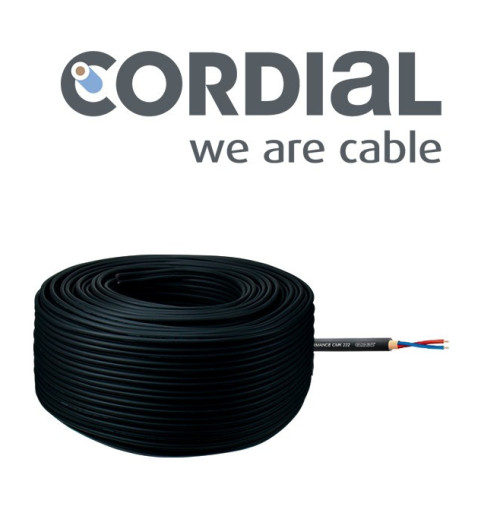 Cordial CMK 222 0.22mm2 - Kabel mikrofonowy szpula 100m