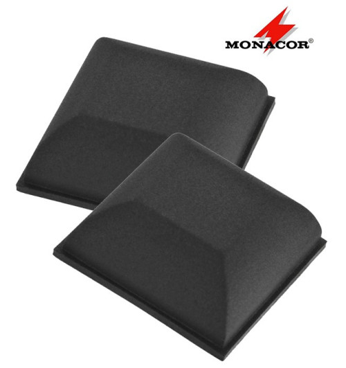 Monacor HF-10 - gumowe nóżki do kolumn DIY (2 sztuki)