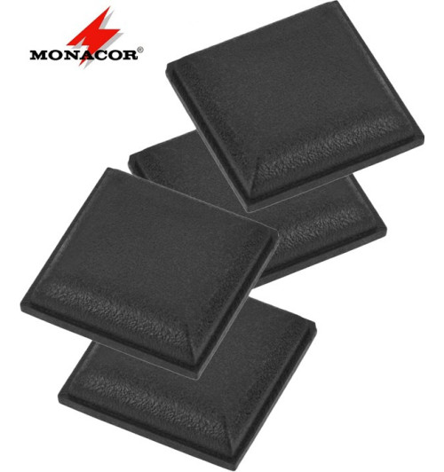 Monacor HF-10 - gumowe nóżki do kolumn (2 sztuki)