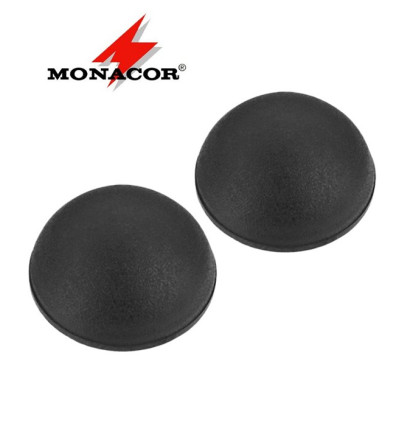 Gumowe nóżki do kolumn (2 sztuki) Monacor HF-50