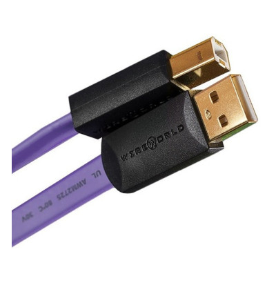 Kabel USB 2.0 A-B WireWorld Ultraviolet 5m