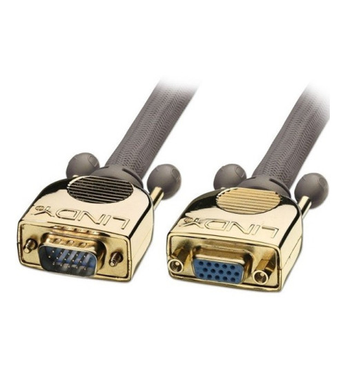 Przedłużacz VGA (D-SUB) Gold Lindy 37840