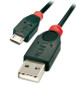 Kabel (przewód) USB A - micro B Lindy 31664 1m