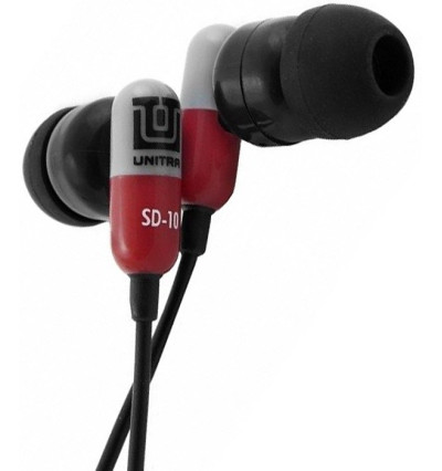 Słuchawki Dokanałowe Unitra SD-10SZ z mikrofonem