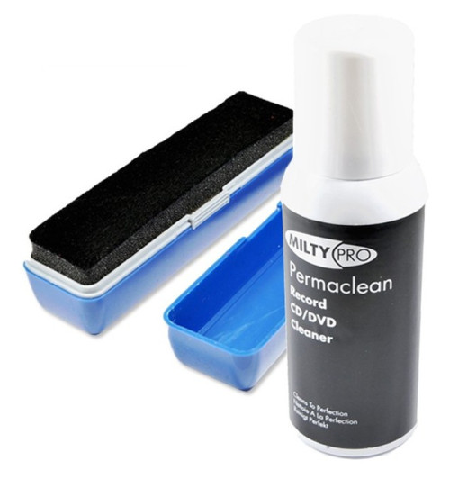 Zestaw do czyszczenia płyt winylowych, CD, DVD - Milty Permaclean