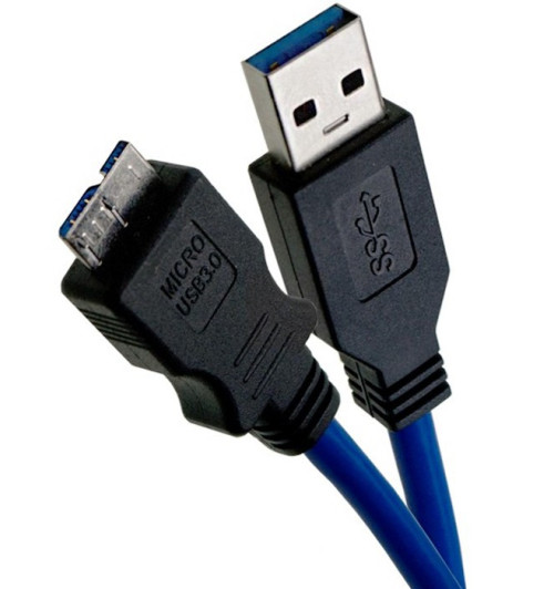 Kabel USB 3.0 typu A - micro B Wireway WW00344 - 0.5m