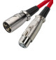 Kabel XLR Monacor MEC-50/RT - 0.7m