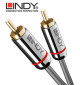 Lindy 35338 Cromo Line – Kabel Coaxial (RCA-RCA)