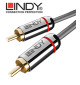 Lindy 35339 Cromo Line – Kabel Coaxial (RCA-RCA) - 1m