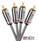 Lindy Cromo Line 35346 – Kabel 2x RCA - 2x RCA - 2m