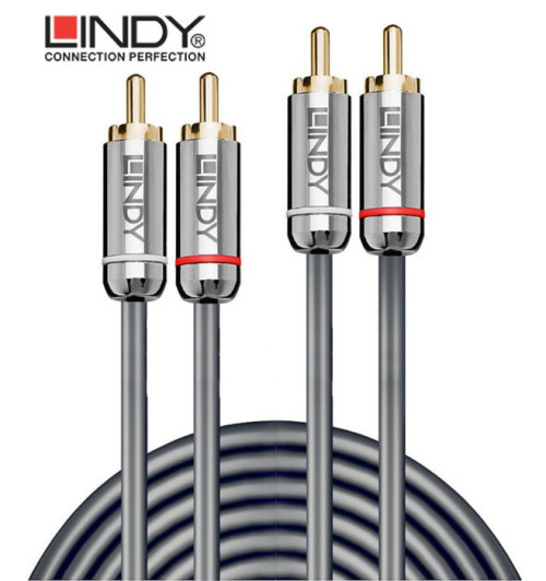 Lindy Cromo Line 35348 – Kabel 2x RCA - 2x RCA - 5m