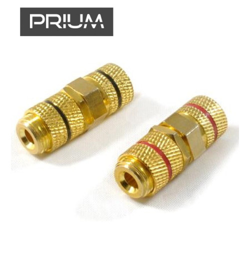 Prium PRGGBAN – łącznik, gniazdo bananowe do zabudowy 1szt.