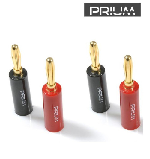 Prium PRBAN – Wtyk głośnikowy bananowy 1 sztuka