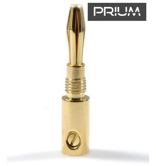 Prium PRBAN – Wtyk głośnikowy bananowy 1 sztuka